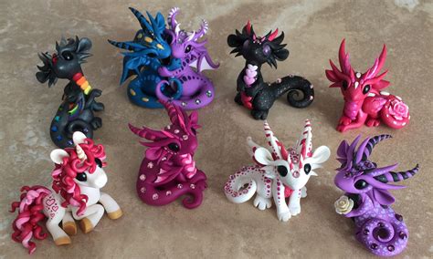 Dragons and beasties - Handmade Dragons, as well as vinyl collectibles, plushies, figurines, & much more. All figures are molded directly from our customized sculptures along with retaining a bit of that unique hand-sculpted feel. Dragons and Beasties is all about bringing light and love into the world one cute creature at a time!